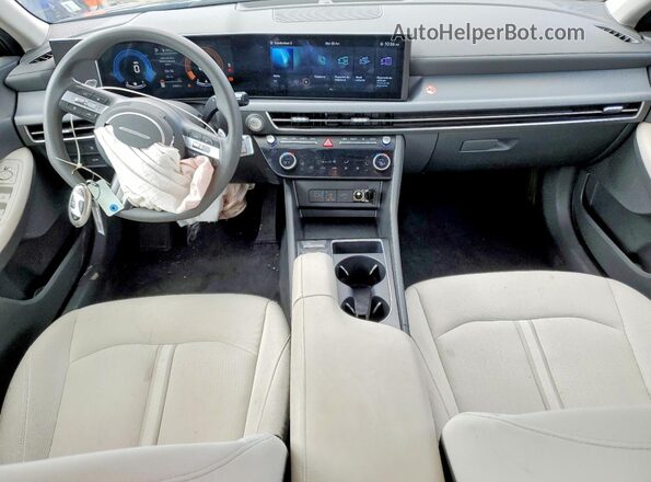 KMHL64JA3RA410675 2024 HYUNDAI SONATA Gray Առջևի վահանակի տեսք