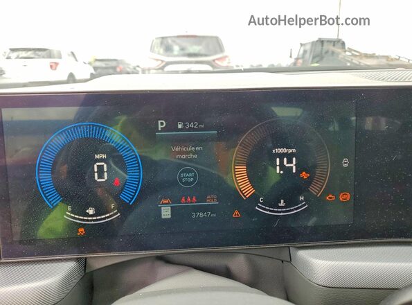 KMHL64JA3RA410675 2024 HYUNDAI SONATA Gray Սարքավորումների վահանակի տեսք