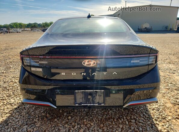 KMHL64JA3RA413107 2024 HYUNDAI SONATA Black Հետևի տեսք