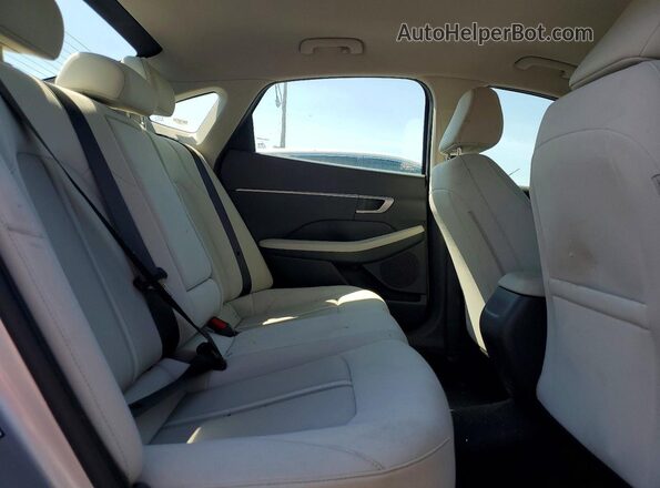 KMHL64JA3SA484796 2025 HYUNDAI SONATA Silver უკანა სავარძლების ხედი