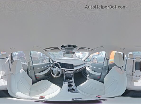 KMHL64JA3TA542939 2026 HYUNDAI SONATA White Панорамний вид салону 360°