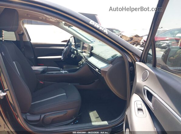 KMHL64JA4RA420910 2024 HYUNDAI SONATA Black წინა სალონის ხედი