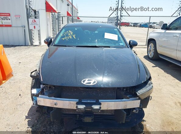 KMHL64JA4RA420910 2024 HYUNDAI SONATA Black ხელსაწყოთა პანელის ხედი