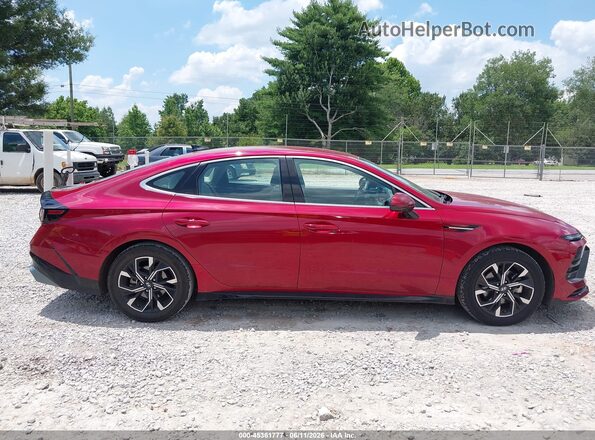KMHL64JA4SA436112 2025 HYUNDAI SONATA Red 