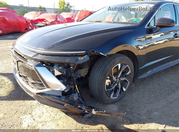 KMHL64JA4SA469675 2025 HYUNDAI SONATA Black წინა ხედი