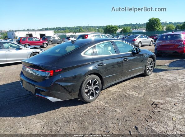 KMHL64JA4SA469675 2025 HYUNDAI SONATA Black უკანა მარჯვენა