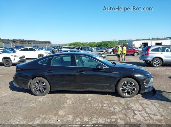 KMHL64JA4SA469675 2025 HYUNDAI SONATA Black უკანა სალონის ხედი