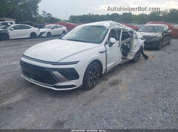 KMHL64JA4SA472639 2025 HYUNDAI SONATA White Vista tres cuartos delantera izquierda