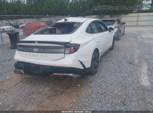KMHL64JA4SA472639 2025 HYUNDAI SONATA White Trasero derecho