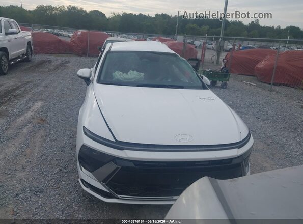 KMHL64JA4SA472639 2025 HYUNDAI SONATA White Vista del cuadro de instrumentos