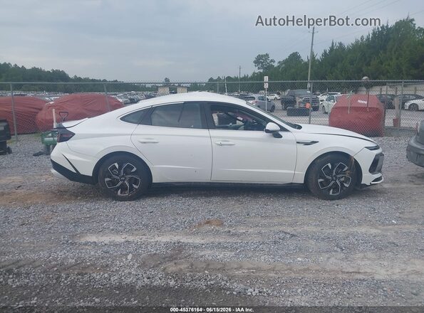 KMHL64JA4SA472639 2025 HYUNDAI SONATA White Vista interior trasera
