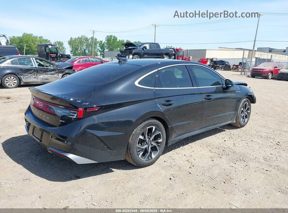 KMHL64JA4SA475735 2025 HYUNDAI SONATA Black Հետևի աջ