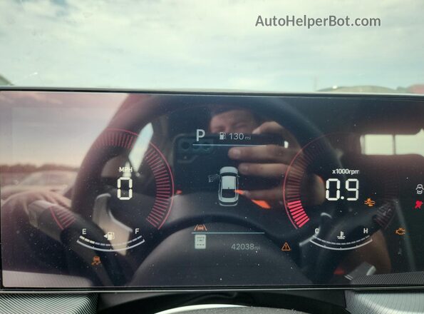 KMHL64JA5RA398710 2024 HYUNDAI SONATA Gray Instrument cluster view