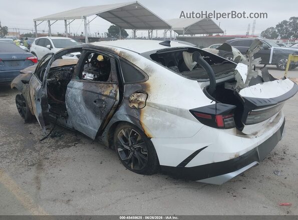 KMHL64JA5RA421192 2024 HYUNDAI SONATA White Trasero izquierdo