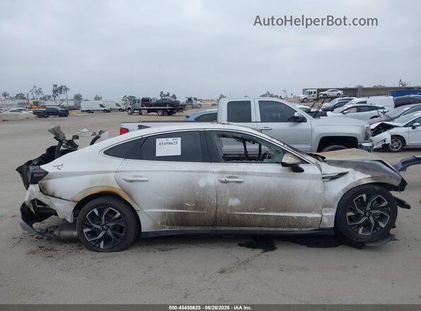 KMHL64JA5RA421192 2024 HYUNDAI SONATA White Vista del cuadro de instrumentos