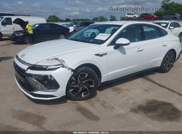 KMHL64JA5SA448446 2025 HYUNDAI SONATA Белый Передняя левая четверть