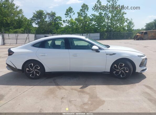 KMHL64JA5SA448446 2025 HYUNDAI SONATA Белый Вид задней части салона