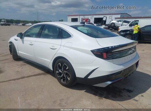 KMHL64JA5SA448446 2025 HYUNDAI SONATA Белый Задняя левая четверть