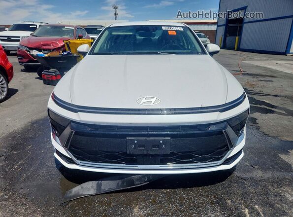 KMHL64JA5SA487182 2025 HYUNDAI SONATA White Դիմացի տեսք