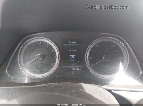 KMHL64JA6MA148983 2021 HYUNDAI SONATA White Widok tylnych siedzeń