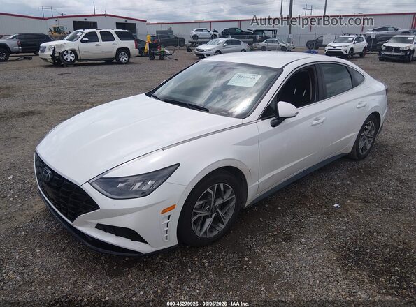 KMHL64JA6MA148983 2021 HYUNDAI SONATA White Przód lewy