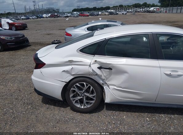 KMHL64JA6MA148983 2021 HYUNDAI SONATA White Widok z przodu