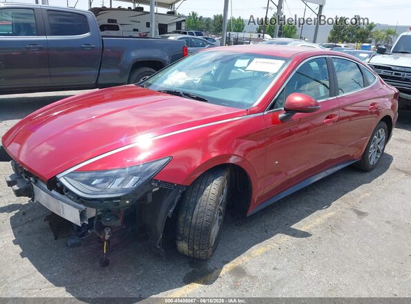 KMHL64JA6PA265354 2023 HYUNDAI SONATA Red Przód lewy