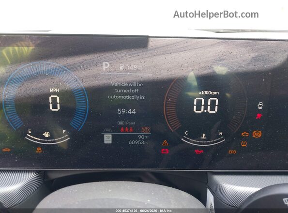 KMHL64JA6RA372813 2024 HYUNDAI SONATA Black უკანა სავარძლების ხედი