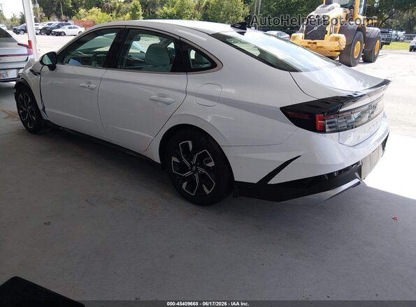 KMHL64JA6SA493735 2025 HYUNDAI SONATA White Trasero izquierdo