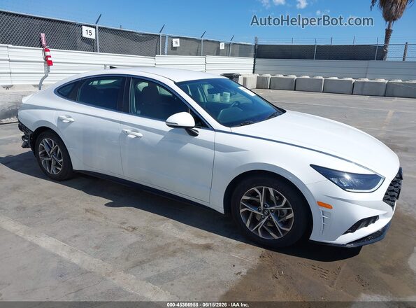 KMHL64JA8NA236175 2022 HYUNDAI SONATA White Vista interior de 360 grados