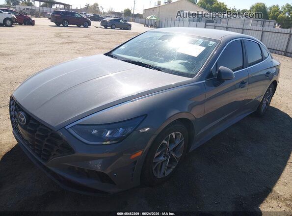 KMHL64JA8PA288909 2023 HYUNDAI SONATA Серый Передняя левая четверть