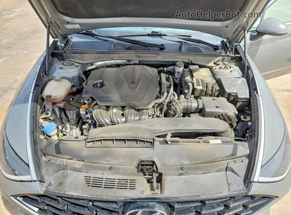 KMHL64JA8PA309483 2023 HYUNDAI SONATA Серый Вид задней части салона