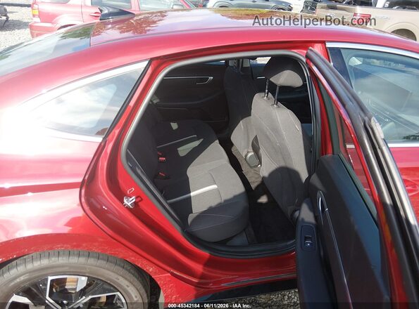 KMHL64JA8RA423843 2024 HYUNDAI SONATA Red Vista de la etiqueta del VIN