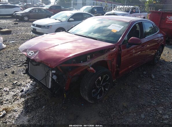KMHL64JA8RA423843 2024 HYUNDAI SONATA Red Vista tres cuartos delantera izquierda