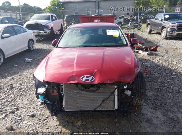 KMHL64JA8RA423843 2024 HYUNDAI SONATA Red Vista interior trasera