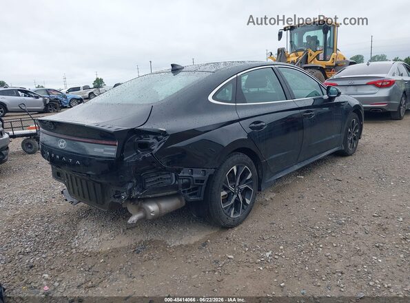 KMHL64JA8SA505576 2025 HYUNDAI SONATA Black Հետևի աջ