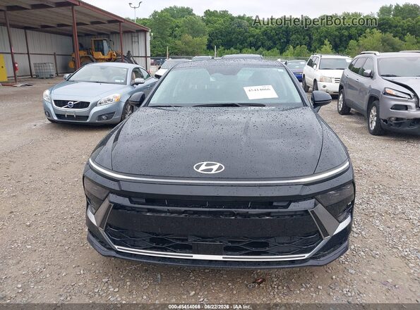 KMHL64JA8SA505576 2025 HYUNDAI SONATA Black Սալոնի հետևի տեսք