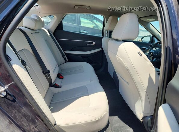 KMHL64JA9RA425262 2024 HYUNDAI SONATA Black უკანა სალონის ხედი