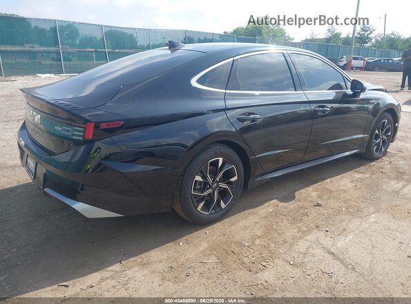 KMHL64JA9SA467307 2025 HYUNDAI SONATA Black Հետևի աջ