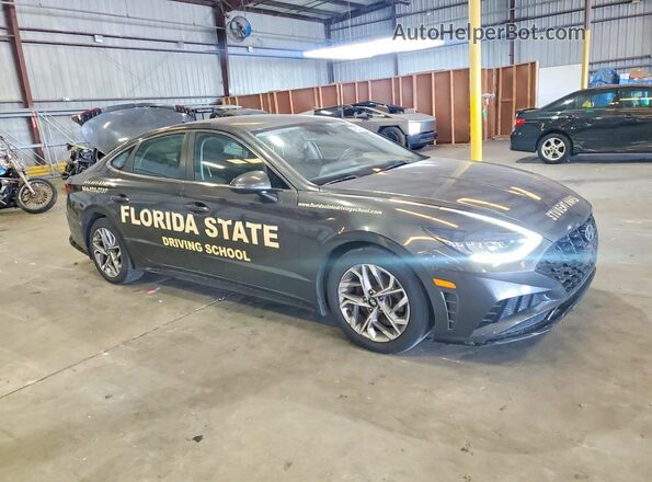 KMHL64JAXMA144449 2021 HYUNDAI SONATA Gray 