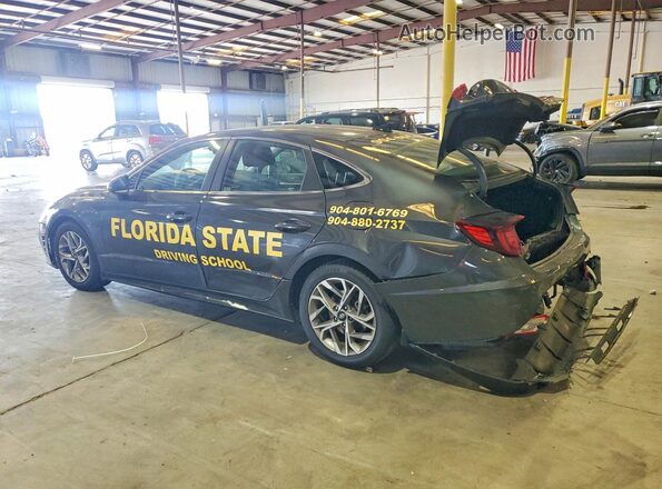 KMHL64JAXMA144449 2021 HYUNDAI SONATA Gray 