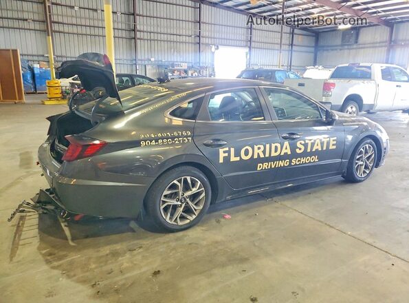 KMHL64JAXMA144449 2021 HYUNDAI SONATA Gray 
