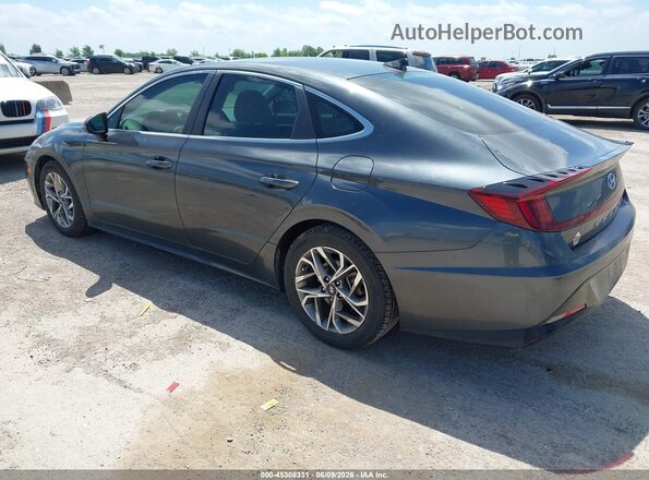 KMHL64JAXMA146623 2021 HYUNDAI SONATA Серый Задняя левая четверть