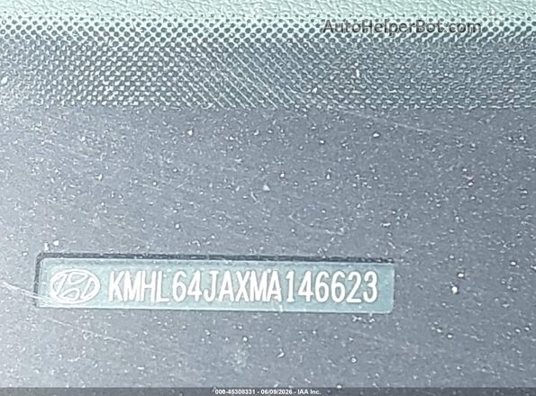 KMHL64JAXMA146623 2021 HYUNDAI SONATA Серый 