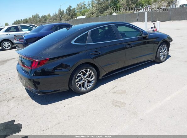 KMHL64JAXNA242334 2022 HYUNDAI SONATA Black Tył prawy