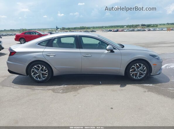 KMHL64JAXPA260187 2023 HYUNDAI SONATA Серебряный Вид задней части салона
