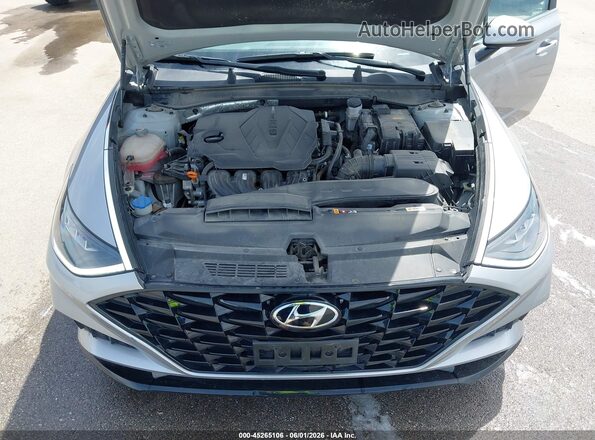 KMHL64JAXPA260187 2023 HYUNDAI SONATA Серебряный Вид сзади