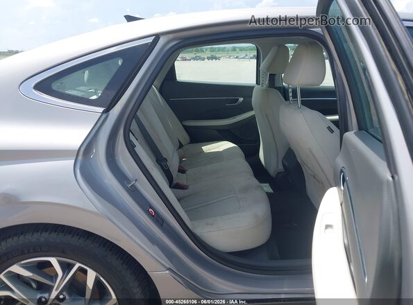 KMHL64JAXPA260187 2023 HYUNDAI SONATA Серебряный Вид наклейки с VIN-кодом