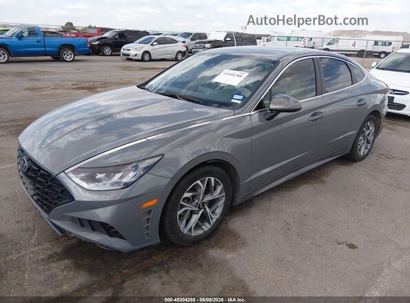 KMHL64JAXPA278513 2023 HYUNDAI SONATA Gray Vista tres cuartos delantera izquierda