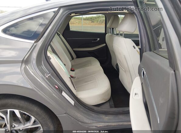 KMHL64JAXPA278513 2023 HYUNDAI SONATA Gray Vista de la etiqueta del VIN